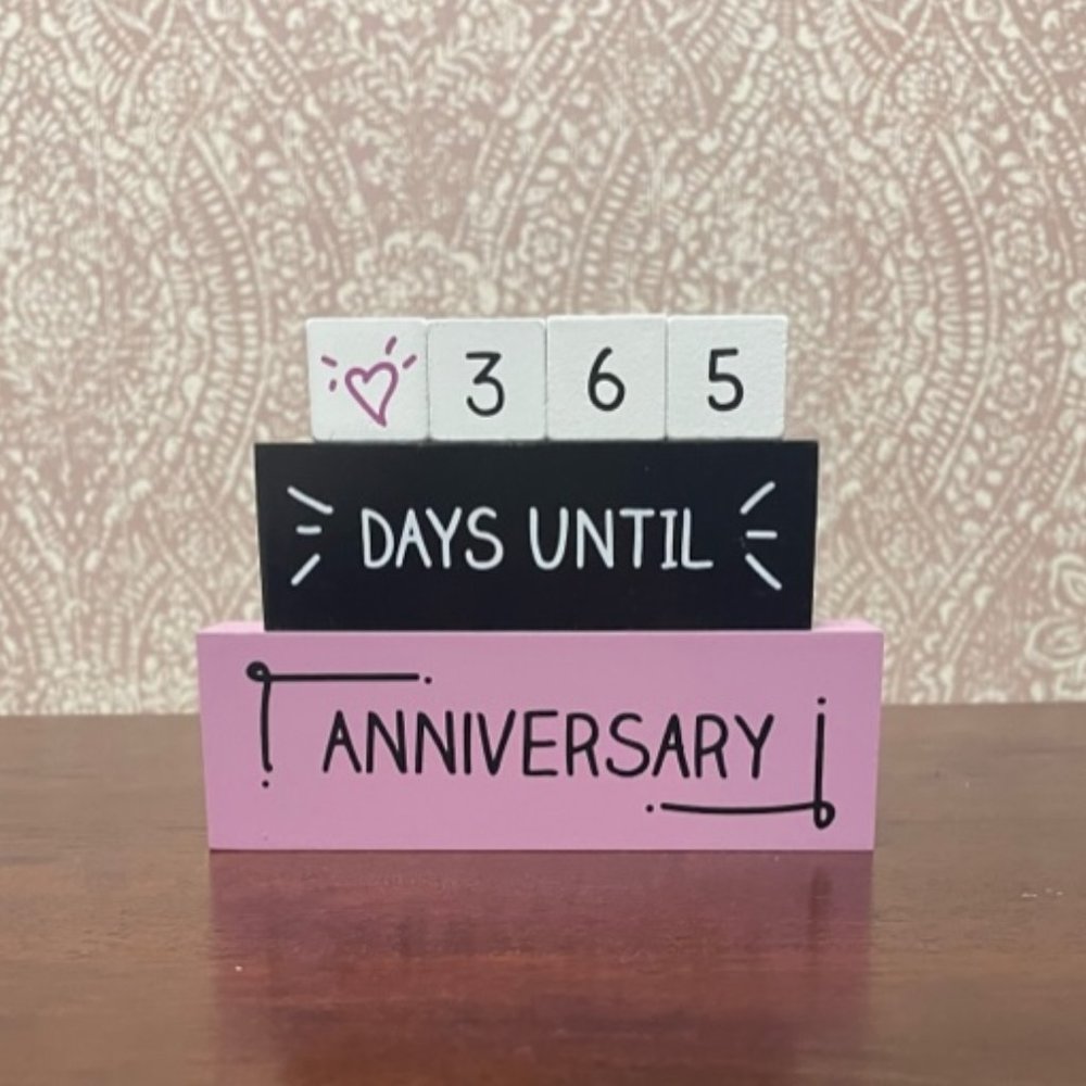 Wedding Countdown Blocks - Picture 2 of 3
